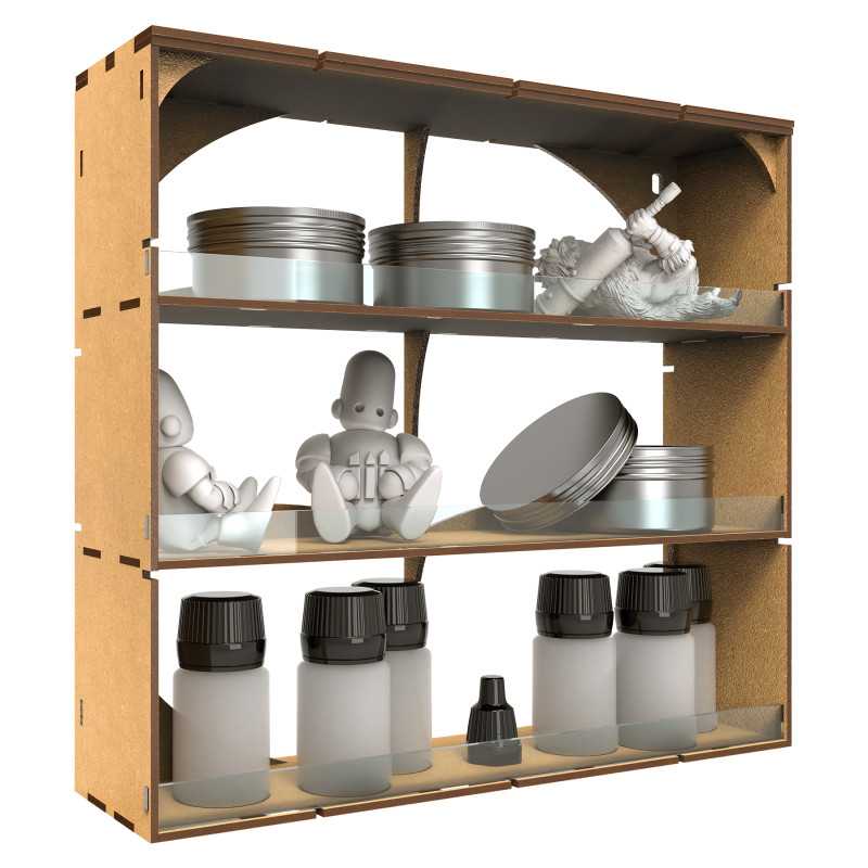 Étagères ouvertes multifonctionnelles | Bois MDF Étagères ouvertes multifonctionnelles | Bois MDF