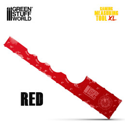 Gaming Measuring Tool - Red 12 inches