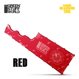 Mesureur Gaming - Rouge 8 pouces