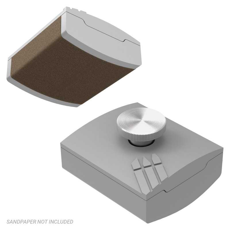Hand sandpaper holder - Curved | Hand sanding block Hand sandpaper holder - Curved | Hand sanding block