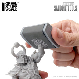 Hand sandpaper holder - Curved | Hand sanding block