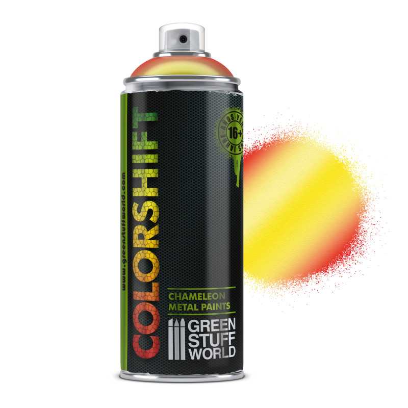 SPRAY Chameleon BURNING GOLD 400ml | Color Shift Spray Paint SPRAY Chameleon BURNING GOLD 400ml | Color Shift Spray Paint