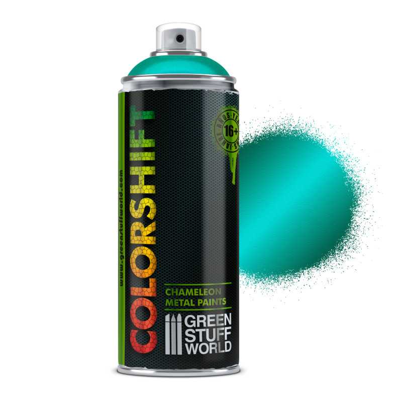Pintura Camaleon Spray - NEPTUNUS GREEN 400ml Spray Colorshift Camaleon
