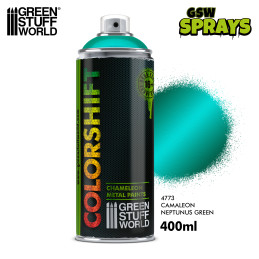 Pintura Camaleon Spray - NEPTUNUS GREEN 400ml Spray Colorshift Camaleon