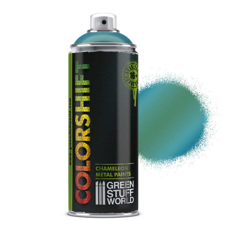 SPRAY Chameleon STORM SURGE GREEN 400ml | Color Shift Spray Paint SPRAY Chameleon STORM SURGE GREEN 400ml | Color Shift Spray Paint