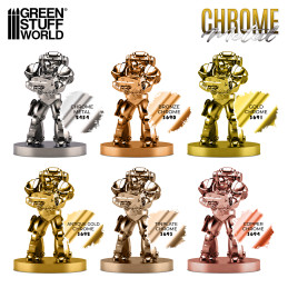Chromfarbe - BRONZE 17ml | Chrom farbe