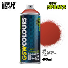 Bomboletta Spray - ROSSO Opaco 400ml | Primer Bomboletta Spray