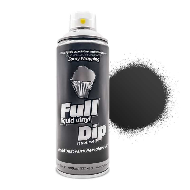 Spray Vinilo Liquido Full Dip Negro Mate 400ml Spray Vinilo Liquido Full Dip Negro Mate 400ml