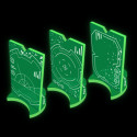 Sagome Silhouette Star Wars Legion - Verde Fluor