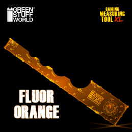 Medidor Gaming - Fluor Naranja 12 pulgadas