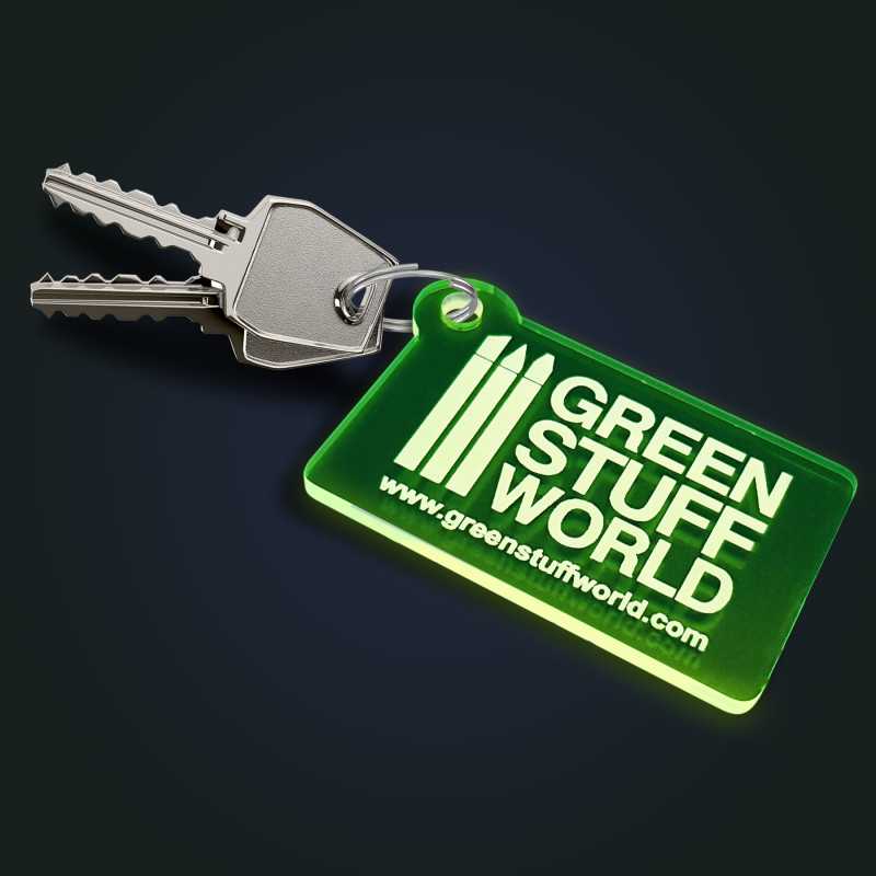 Porte-clés - CARRÉ VERT | Hobby Accessoires Porte-clés - CARRÉ VERT | Hobby Accessoires