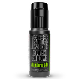 Peinture Chrome Noir | Chromée Noire Aérographe