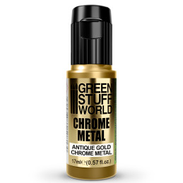 Chrome Paint - ANTIQUE GOLD 17ml | Chrome Paints