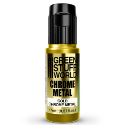 Peinture Chromée - OR 17ml | Peinture Chromé