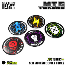 Jeu de jetons WTC 10e édition compatibles avec Warhammer 40k | Warhammer 40k tokens