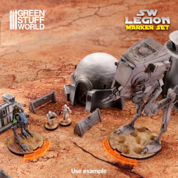 Legion Linienmarkierung Satz - Fluor Orange