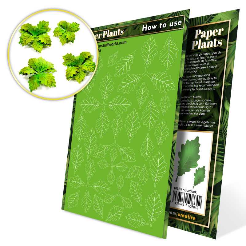 Paper Plants - Burdock | Paper Plants Paper Plants - Burdock | Paper Plants