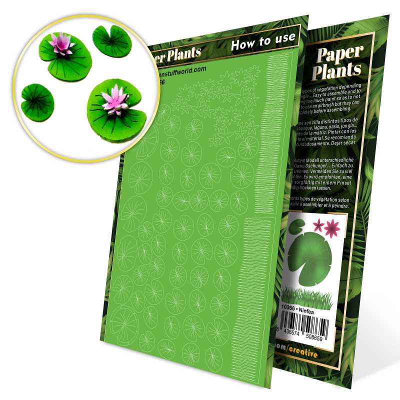 Plantes à Papier - Nenuphars | Plantes à papier Plantes à Papier - Nenuphars | Plantes à papier