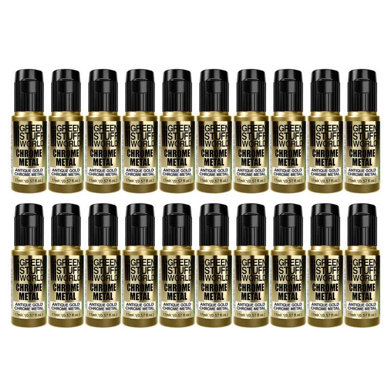Chromfarbe - Antique GOLD 17ml | Chrom farbe
