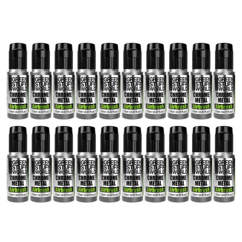 Airbrush Chromfarbe (Pack x20) Airbrush Chromfarbe (Pack x20)