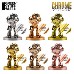 Airbrush Chromfarbe (Pack x20)