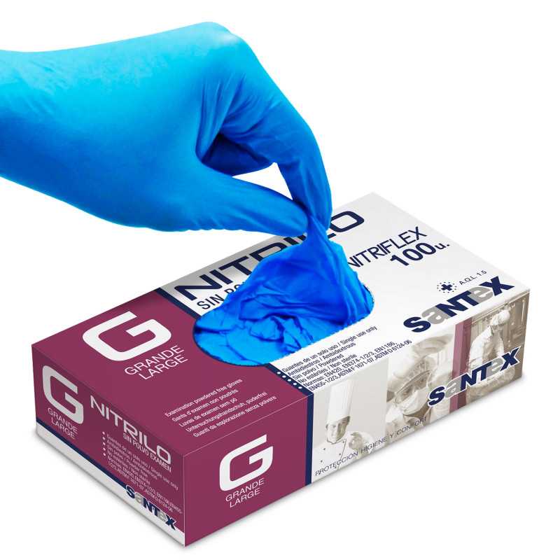 Gants en Nitrile - Grand | Gants en Nitrile Gants en Nitrile - Grand | Gants en Nitrile