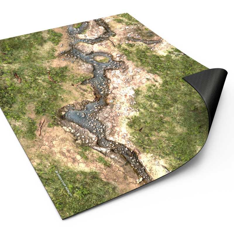 Tapis néoprène 22x32" Duskriver Meadows compatible avec Kill Team et Warcry