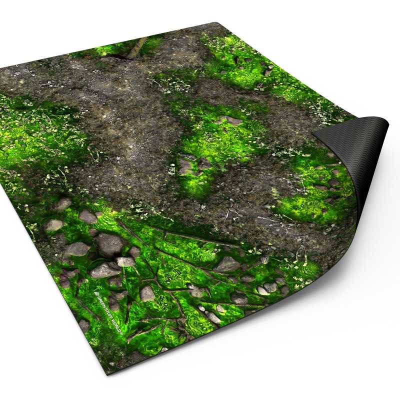 Tapis néoprène 22x32" Boneblight Marsh compatible avec Kill Team et Warcry