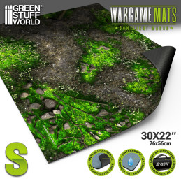 Neoprenmatte 22x32" Boneblight Marsh 56x76 cm kompatibel mit Kill Team und Warcry