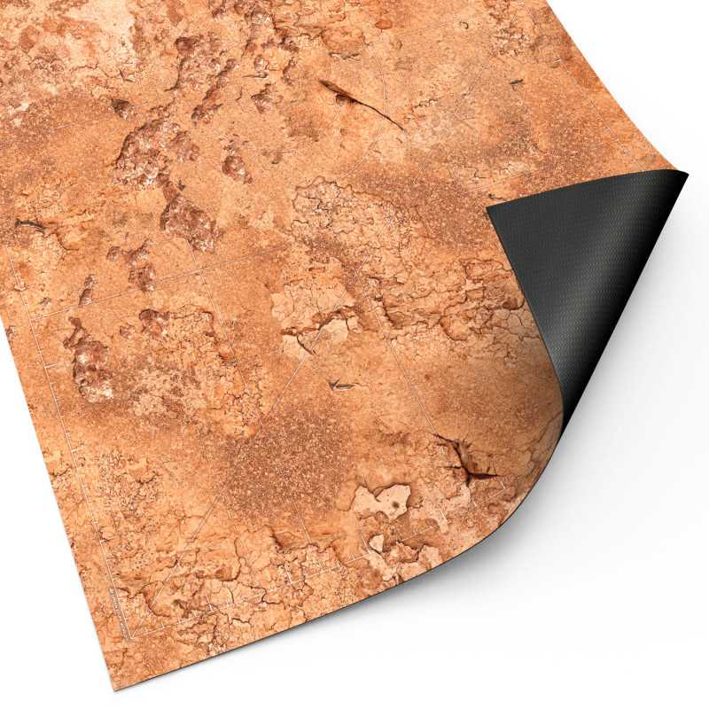 Neoprenmatte 44x60" Dreadrock Badlands mit Aufstellungszonen Neoprenmatte 44x60" Dreadrock Badlands mit Aufstellungszonen