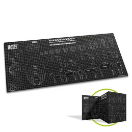 Foldable Scale Cutting Mat A3 Extended