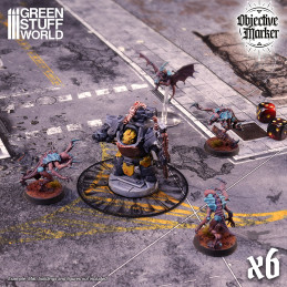 Kill Team Objective Markers compatible with Warhammer® Kill Team | Kill Team Objective Markers compatible