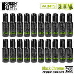 Schwarz Chrom Farbe - Airbrush | Chrom farbe