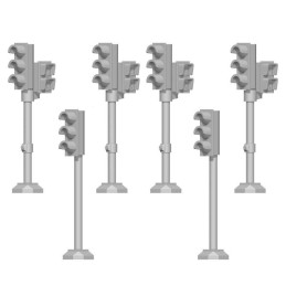 Traffic Lights 70mm printed in 3D for miniatures and Wargames