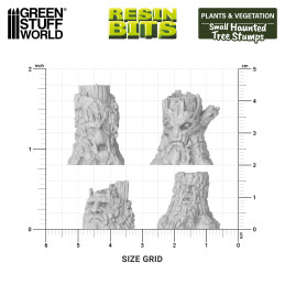Pétites Souches d'Arbres Enchantées | Souches