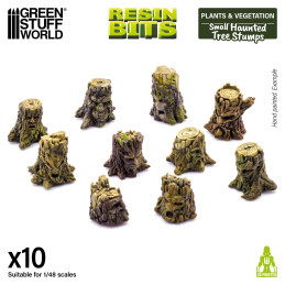 Pétites Souches d'Arbres Enchantées | Souches