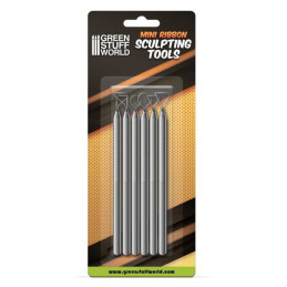 6x Mini Ribbon Sculpting Tool Set
