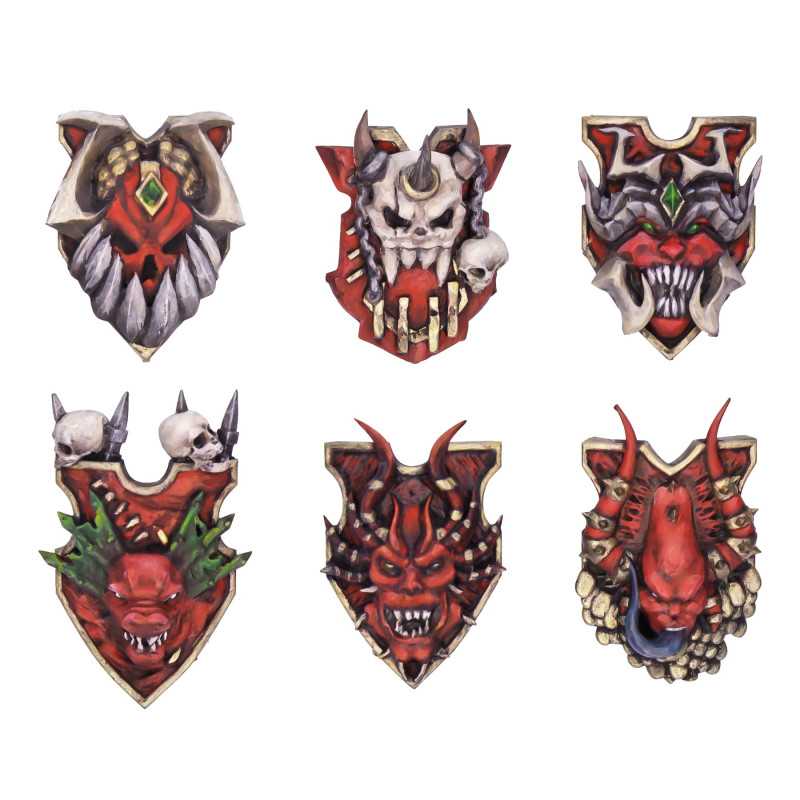 Boucliers du Dieu du Sang compatible avec Warhammer Old World et Fantasy Boucliers du Dieu du Sang compatible avec Warhammer Old World et Fantasy