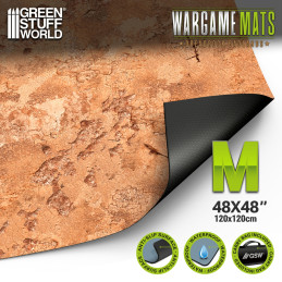 Neoprenmatte 120x120cm Dreadrock Badlands