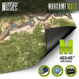 Neoprene Mat 4x4' Duskriver Meadows (120x120cm)