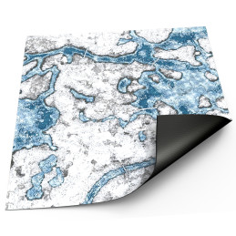 Neoprenmatte 120x120cm Blizzard Hollows