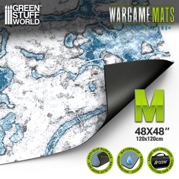 Neoprene Mat 4x4' Blizzard Hollows (120x120cm)