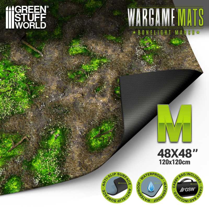 Neoprene Mat 4x4' Boneblight Marsh (120x120cm) Neoprene Mat 4x4' Boneblight Marsh (120x120cm)