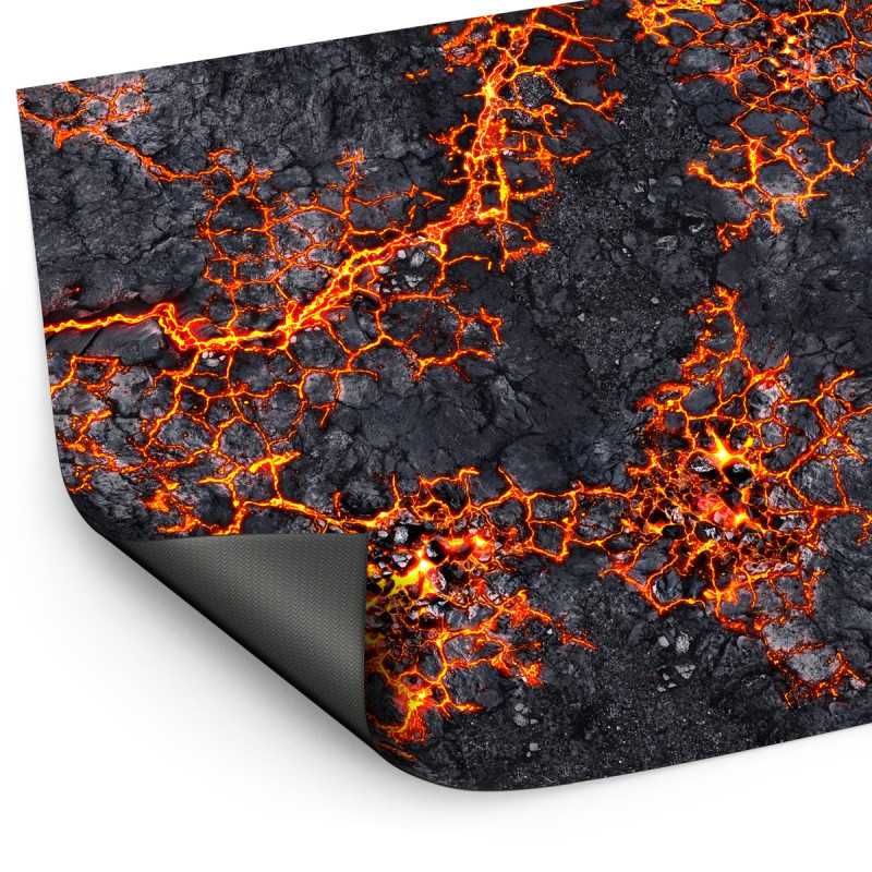 Neoprene Mat 4x6' Flamecoil Path (120x180cm) Neoprene Mat 4x6' Flamecoil Path (120x180cm)