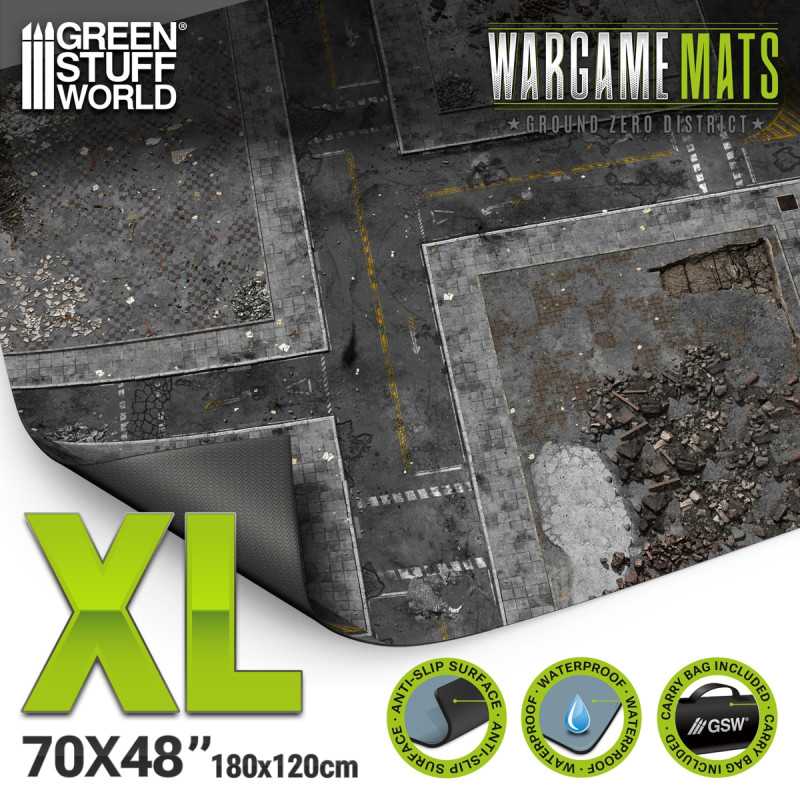Neoprene Mat 4x6' Ground Zero District (120x180cm) Neoprene Mat 4x6' Ground Zero District (120x180cm)