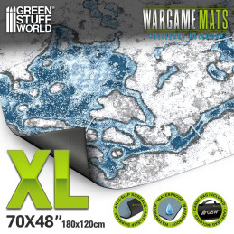 Neoprenmatte 120x180cm Blizzard Hollows