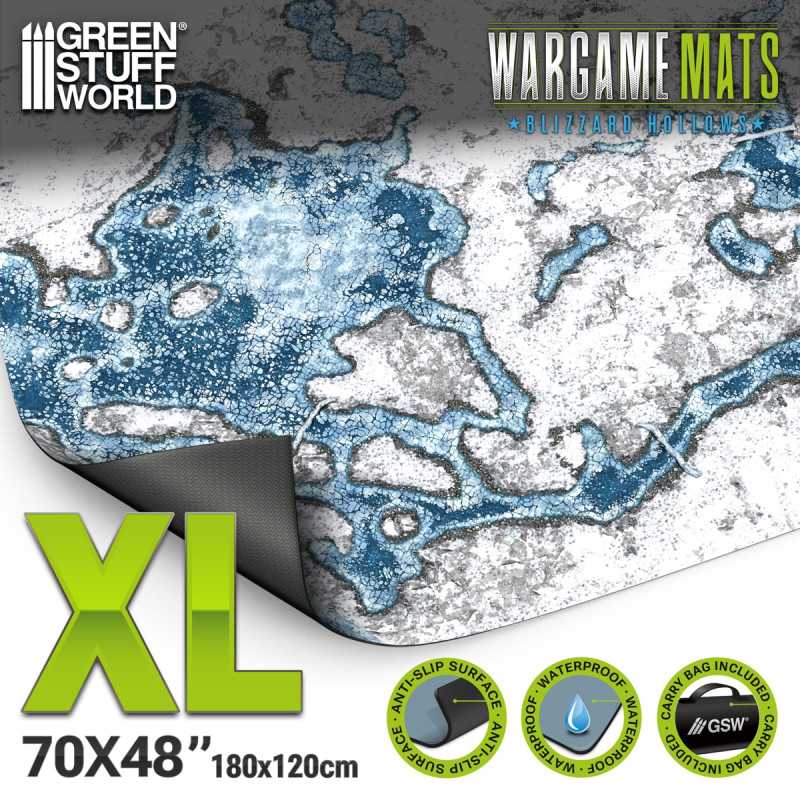 Neoprene Mat 4x6' Blizzard Hollows (120x180cm) Neoprene Mat 4x6' Blizzard Hollows (120x180cm)