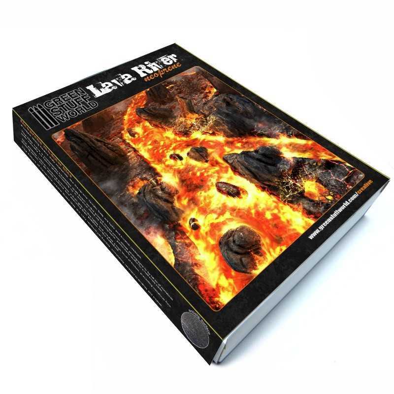 Lava River - Neoprene Terrain Set | Neopren Terrain Lava River - Neoprene Terrain Set | Neopren Terrain