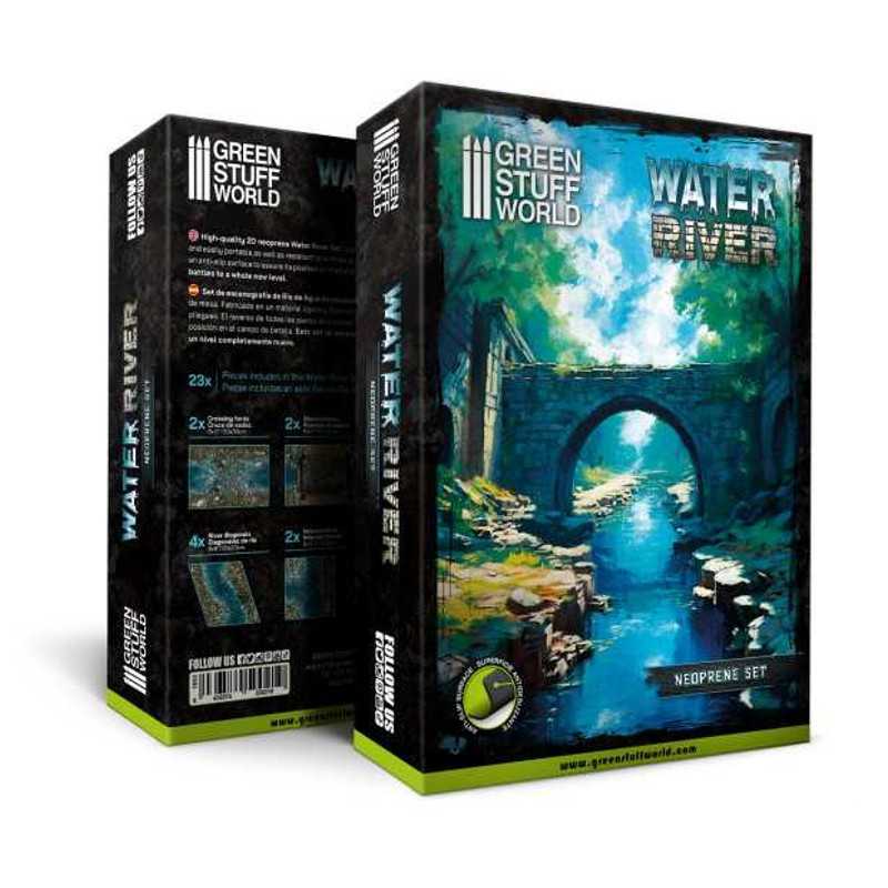 Wasser Fluss - Neopren Gelände Set | Gelände Wasser Fluss - Neopren Gelände Set | Gelände
