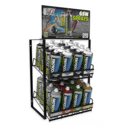 Spray Primer Retail Display Stand